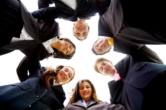 商務(wù)辦公團(tuán)隊(duì)工作