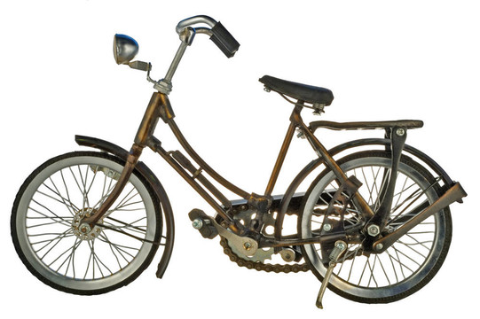 一個玩具自行車