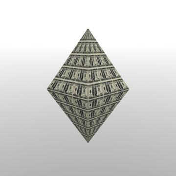 美元的金字塔