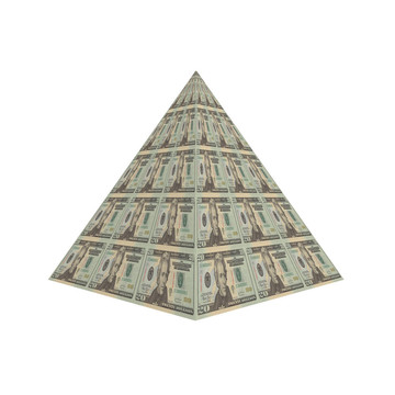 美元的金字塔