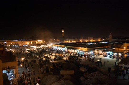 馬拉喀什Djemaa el Fna廣場(chǎng)
