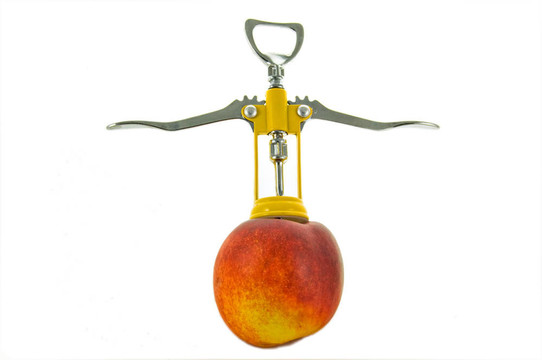 在桃Corkscrew