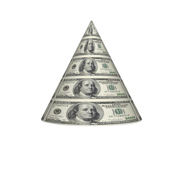 美元的金字塔