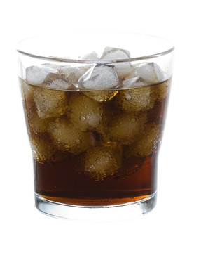 冰冷的可樂飲料