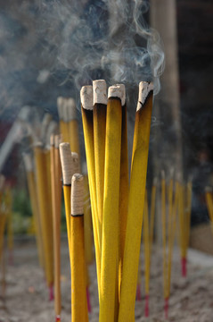 中華寺的香棒