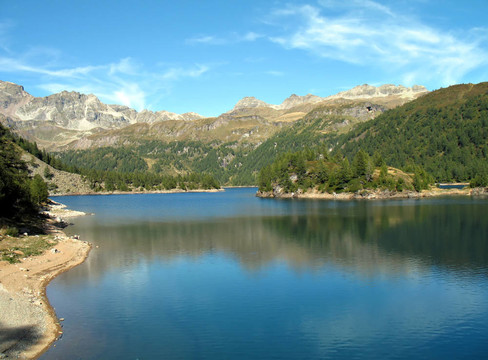 高山湖泊