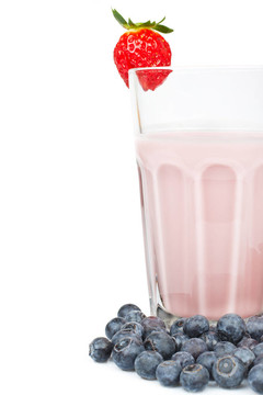 Strawberry milkshake的藍莓