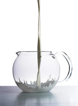 白色乳流分離