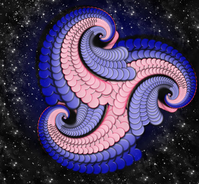 恒星中的分形