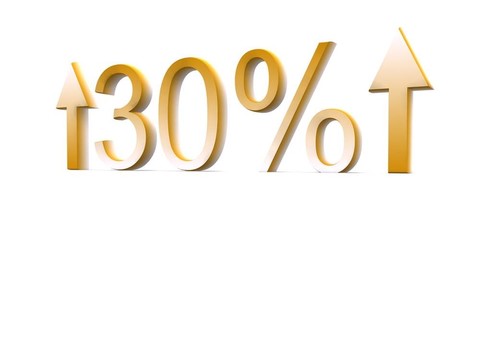 百分之30