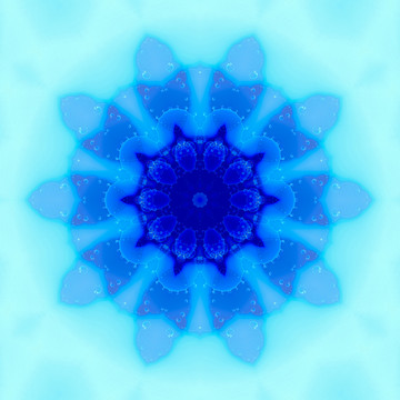 藍(lán)色拼花抽象圖案