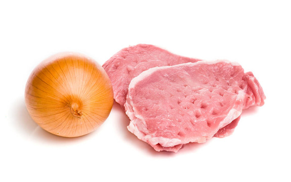 肉和洋蔥