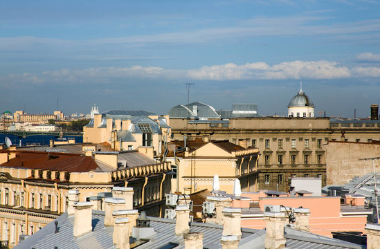 Saint Petersburg從屋頂