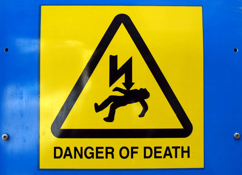 死亡電擊危險
