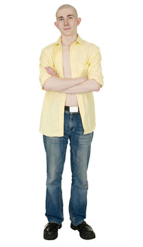 肖像禿頂?shù)募一? style=