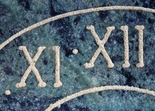 羅馬數(shù)字時(shí)鐘細(xì)節(jié)