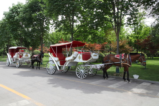 一輛馬車