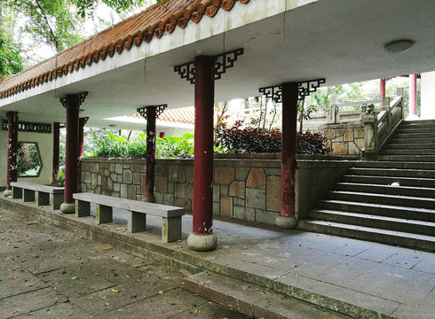 羅湖東湖公園亭臺樓閣