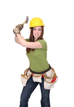 建設(shè)的女人