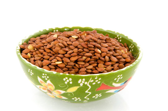 在一個碗里lentilles