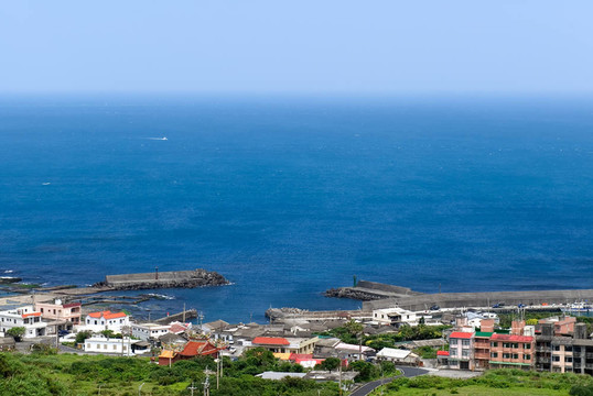 美麗的海景