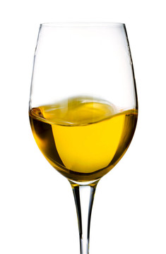 一杯白葡萄酒