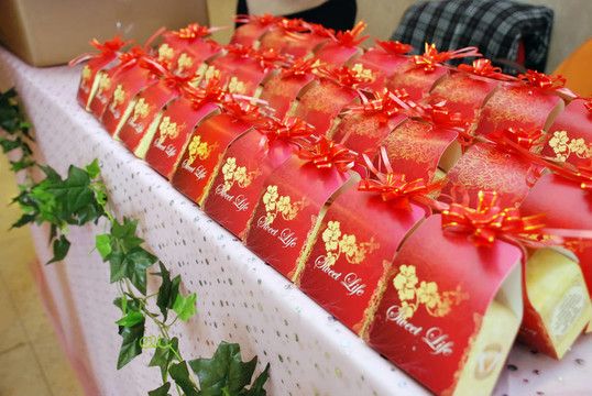 中國婚禮糖果盒