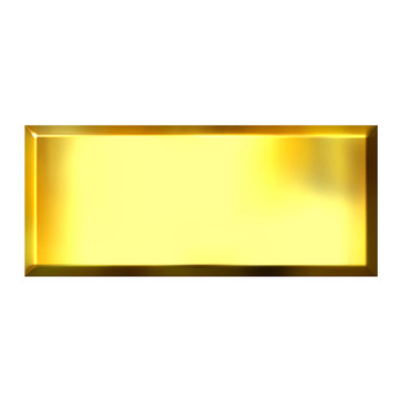 3D黃金廣場按鈕