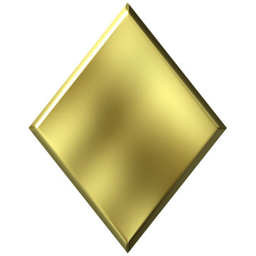 3D金色鉆石