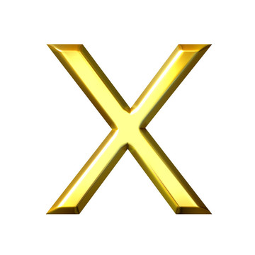 3D黃金字母