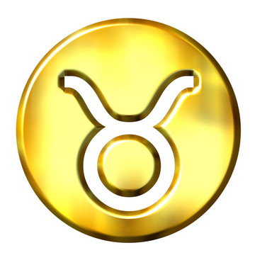 3D黃金金牛座生肖