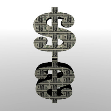 美國美元金融標(biāo)志