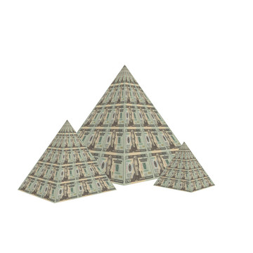 美元的金字塔