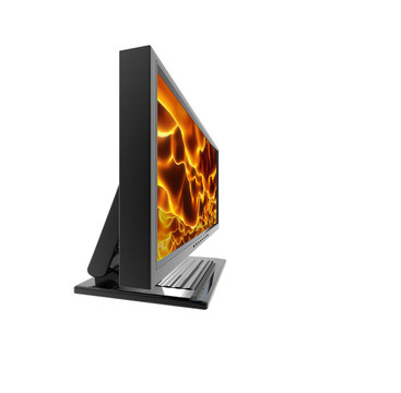 白色電腦液晶顯示器
