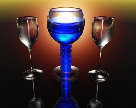 3D酒杯