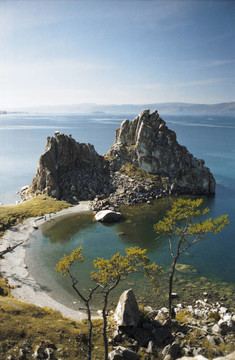 奧爾洪島島上的貝加爾湖