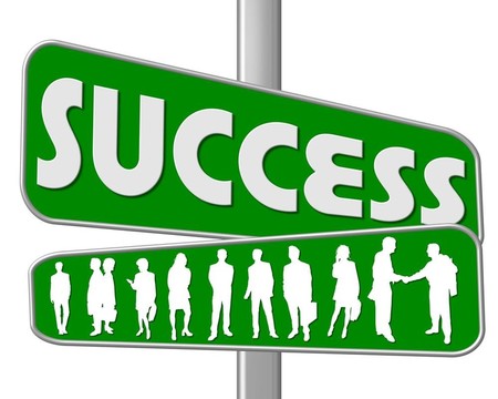街道標(biāo)志成功