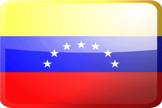 委內(nèi)瑞拉按鈕標志
