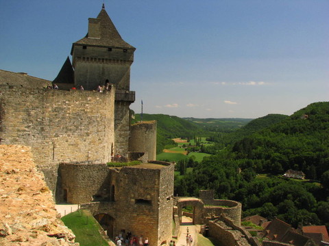 城堡castelnaud