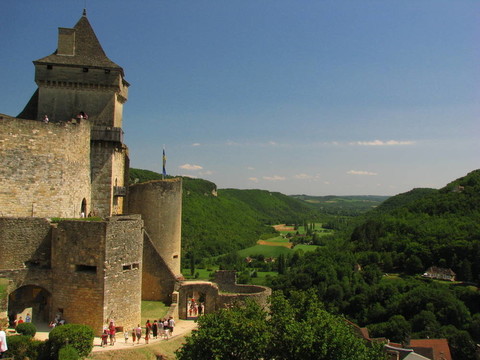 城堡castelnaud