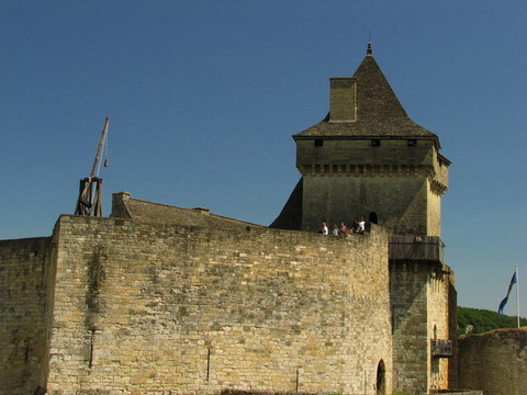 城堡castelnaud