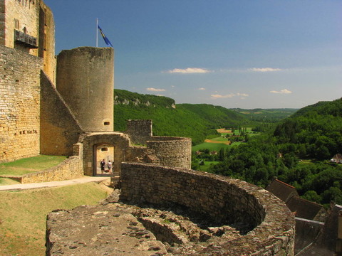 城堡castelnaud