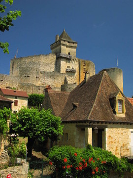 城堡castelnaud