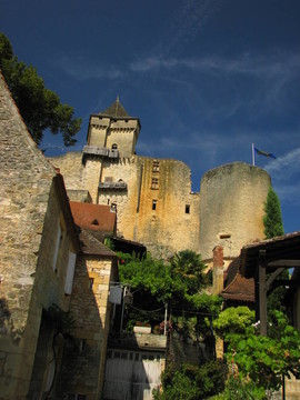 城堡castelnaud
