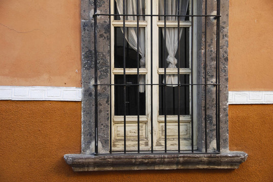 鄉(xiāng)村之窗；圣米格爾阿連德；墨西哥