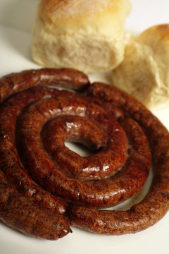 boerewors香腸和面包