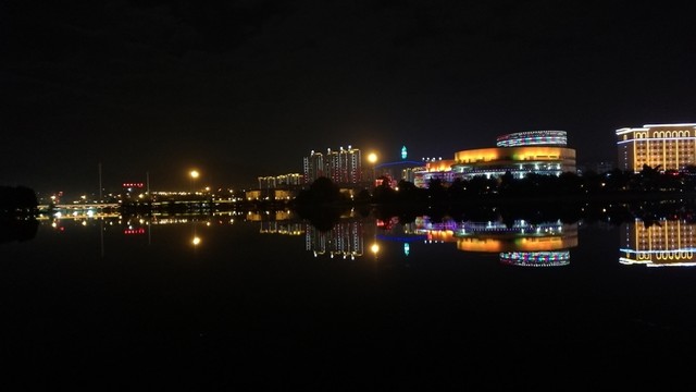 玉溪聶耳廣場夜景