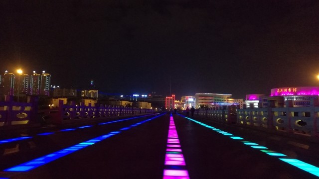 玉溪聶耳廣場夜景