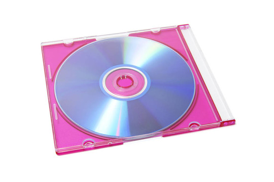 塑料外殼中的光盤