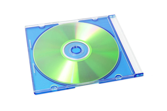 塑料外殼中的光盤